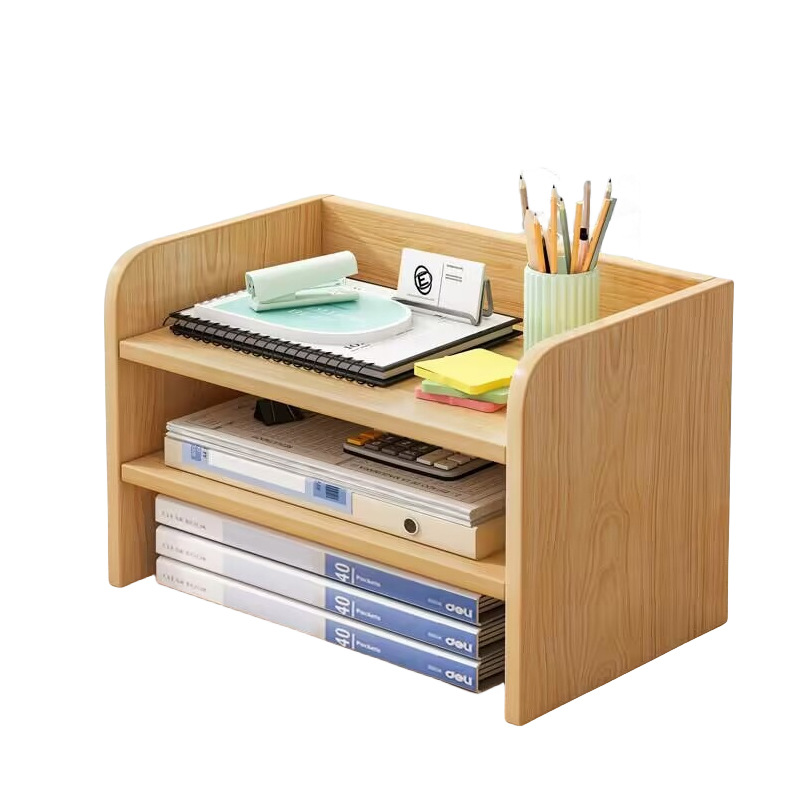 Multi-tiered storage rack for desks 59 01