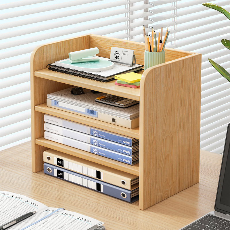 Multi-tiered storage rack for desks 59 02