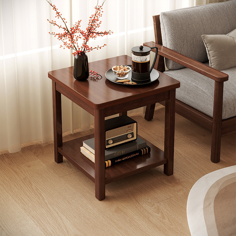 New Chinese style sofa side table in living room 27